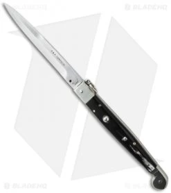 AGA Campolin 12" Sicilian Ring Pull Automatic Brazilian Horn (5.5" Satin Bayo)