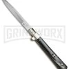 AGA Campolin 11" Stiletto Brazilian Horn Ltd. Edition Automatic Knife - Bayonet