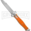 AGA Campolin Zero Orange G-10 Leverlock Automatic - Bayonet Stonewash Plain