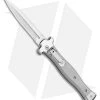 AGA Campolin Zero Dagger Leverlock Automatic Knife Aluminum (3.75" Tumbled)