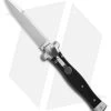 AGA Campolin Zero Italian Leverlock Automatic Knife Black G-10 (3.75" SW)