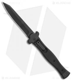AGA Campolin Zero Reverse Tanto Leverlock SWAT G-10 (3.75" Black) AGA01SWAT-T