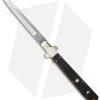 AGA Campolin 13" Italian Frosolone Automatic Knife Ebony Wood (6.5" Bayonet)