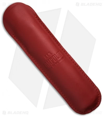 AGA Campolin 13" Bat Swinguard Automatic Brass/Abalone (5.75" Satin Dagger) - Image 4