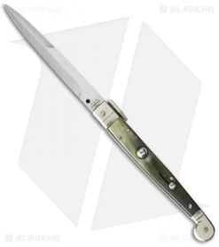 AGA Campolin 9" Sicilian Picklock Automatic Brazilian Horn (4.1" Satin Bayo)