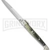 A.G.A. Campolin 9" Sicilian Brazilian Horn Picklock Automatic Knife - Bayonet